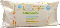 Babyganics Face Hand & Baby Wipes - 100 Wipes