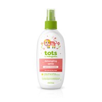 Babyganics Tots Detangling Spray Wet or Dry Hair- Apricot Chamomile