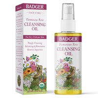 Badger Damascus Rose Face Cleanisng Oil