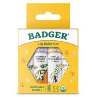 Badger Lip Balm Variety 4 Pack