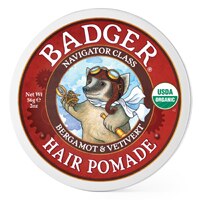 Badger Navigator Class Man Care Organic Hair Pomade