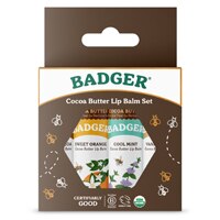 Badger Organic & Natural Lip Balms Variety