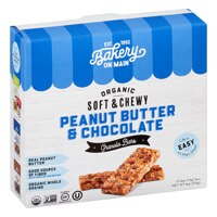 Bakery On Main Organic Gluten Free Granola Bars Peanut Butter & Chocolate