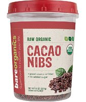BareOrganics Nibs Raw Cacao