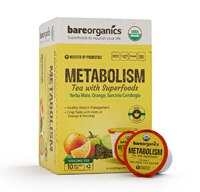 BareOrganics Slim Care Superfood Tea - Oolong Tea