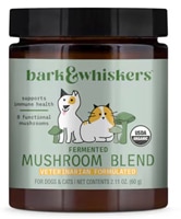 Bark & Whiskers Organic Fermented Mushroom Blend for Cats & Dogs