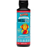 Barlean's Seriously Delicious Omega Pals Sensational Straw-Nana
