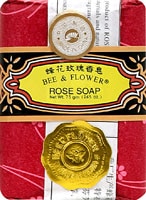 Bee & Flower Bar Soap - Rose