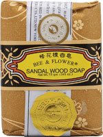 Bee & Flower Bar Soap - Sandal Wood
