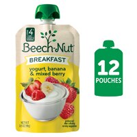 Beech-Nut Breakfast Stage 4 Yogurt Banana & Mixed Berry