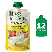 Beech-Nut Breakfast Stage 4 Yogurt Banana & Strawberry