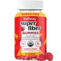 Bellway Super Fiber - Organic Gummies Raspebrry Lemon