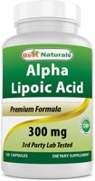 817716013589 - Best Naturals  Alpha Lipoic Acid -- 300 mg - 120 Capsules