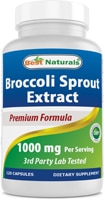 817716013831 - Best Naturals  Broccoli Sprout Extract -- 1000 mg - 120 Capsules