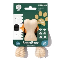 BetterBone Dog Bone Chew Toy Medium Beef - Mini