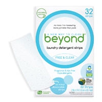 Beyond Laundry Detergent Sheets 32 Loads Free & Clear