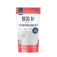 Big Lu Natural Dog Treats Beef Stuffed Gullet Air Dried