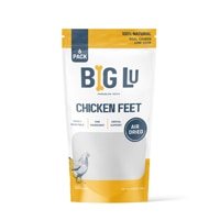 Big Lu Natural Dog Treats Chicken Feet Air Dried
