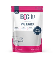 Big Lu Natural Dog Treats Premium Pig Ears