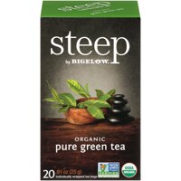 Bigelow Tea Steep Organic Pure Green Decaf Tea