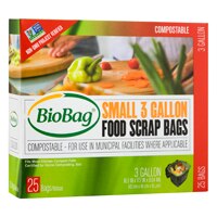 Biobag 3 Gallon Food Scrap Bags