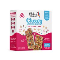Blake's Seed Based Nut Free Chewy Granola Bar Birthday Cake