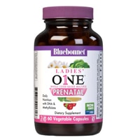 Bluebonnet Nutrition Ladies One Prenatal Whole Food-Based Multiple