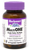 743715001282 - Bluebonnet Nutrition  Multi One® (With Iron) -- 60 Capsules