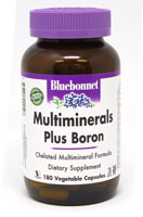Bluebonnet Nutrition Multiminerals Plus Boron With Iron