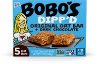 Bobo's Non-GMO Dipped Original Oat Bar + Dark Chocolate