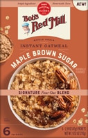 Bob's Red Mill Gluten Free Non-GMO Oatmeal Packets Brown Sugar Maple