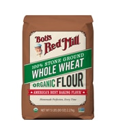 Bob's Red Mill Organic Non-GMO Whole Wheat Flour