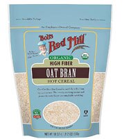 Bob's Red Mill Organic Oat Bran High Fiber Hot Cereal