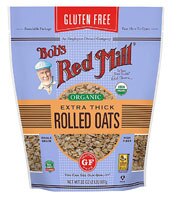 Bob's Red Mill Organic Rolled Oats Gluten Free - Extra Thick