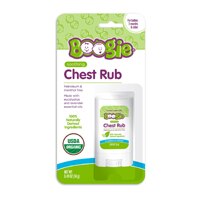 Boogie Wipes Organic Soothing Chest Rub Stick 100% Natural
