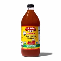 Bragg Non-GMO Apple Cider Vinegar Raw-Unfiltered Honey Cayenne