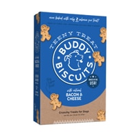 Buddy Biscuits Crunchy Teeny Dog Treats Bacon and Cheese