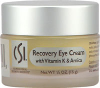 CSI Recovery Eye Cream with Vitamin K & Arnica - Non-GMO
