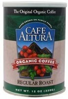 Cafe Altura Organic Ground Coffee Regular Roast -- 12 oz