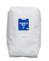 Cafe Kreyol Organic Haitian Blue Coffee Whole Bean Light Roast Caribbean Blue - 5 lbs
