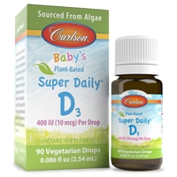 Carlson Baby's Plant-Based Super Daily D3