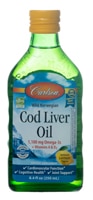 088395013515 - Carlson  Norwegian Cod Liver Oil   Lemon -- 8.4 fl oz