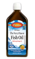 088395016554 - Carlson  Norwegian The Very Finest Fish Oil   Natural Orange -- 16.9 fl oz