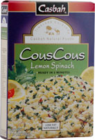 Casbah CousCous Lemon Spinach -- 7 oz