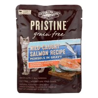Castor & Pollux Pristine Wet Cat Food Morsels in Gravy Salmon