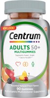 Centrum MultiGummies Adults 50 Plus Assorted Natural Fruit