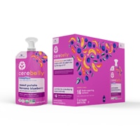 Cerebelly Organic Baby Food Dairy Free Smoothie Stage 2 Sweet Potato Banana Blueberry