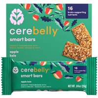 Cerebelly Organic Smart Bars - Toddler Snack Bars Apple Kale