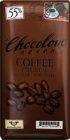 Chocolove Dark Chocolate Bar Coffee Crunch - 3.2 oz