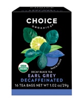 Choice Organics Earl Grey Decaffeinated Black Tea